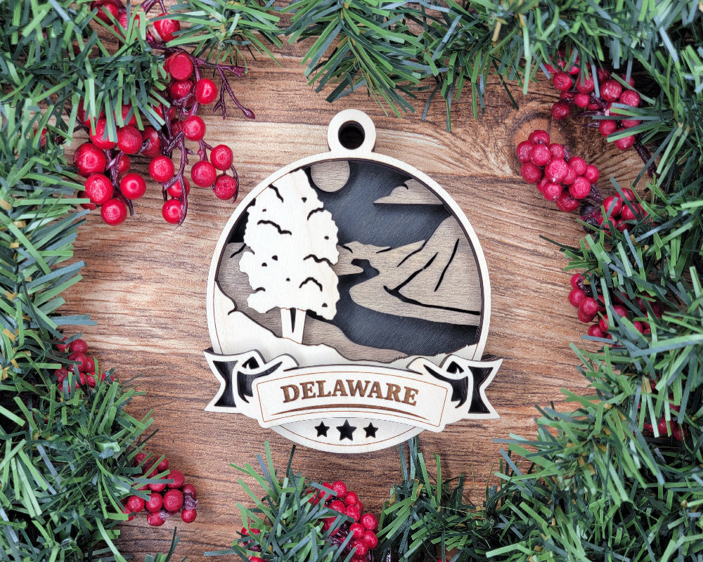Discover America Ornament Series