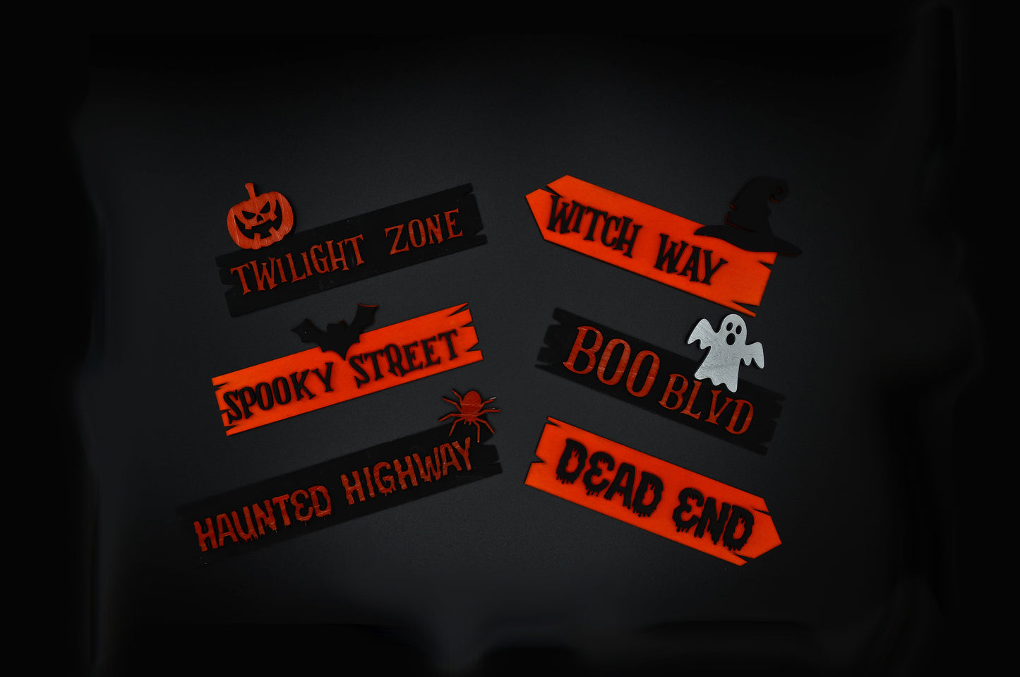 Halloween Street Signs
