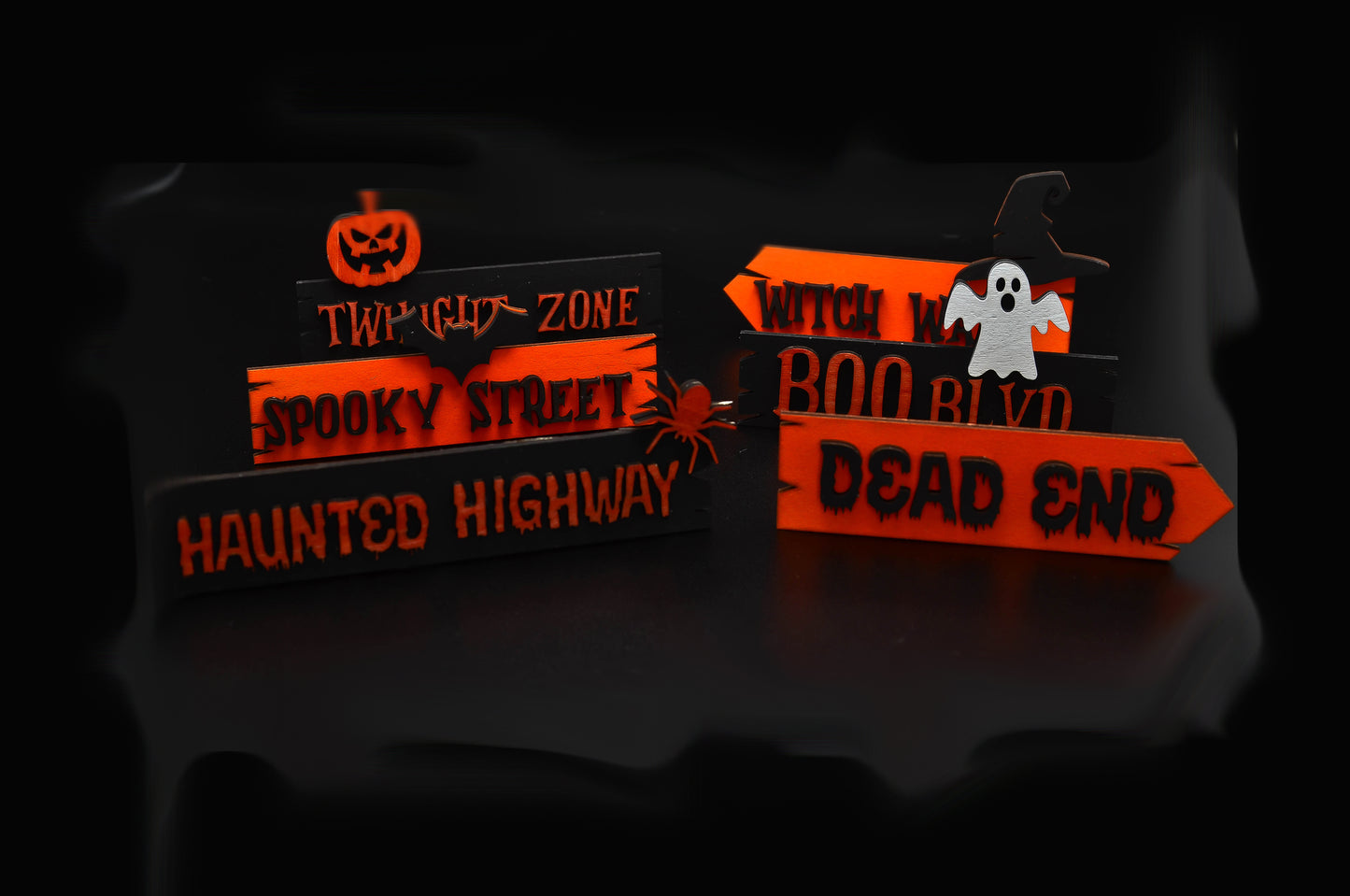 Halloween Street Signs