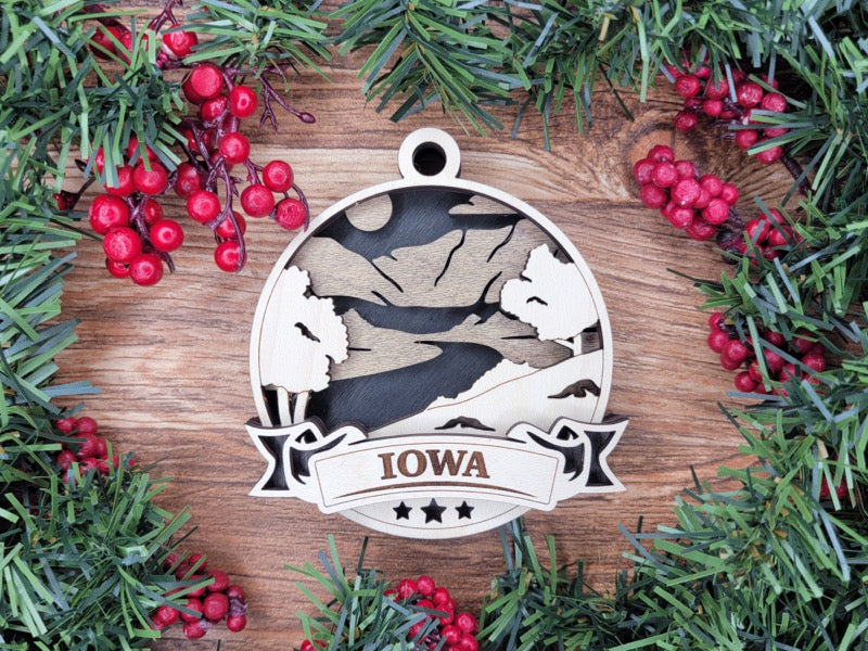 Discover America Ornament Series