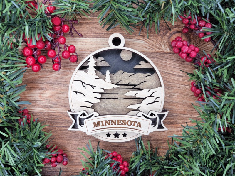 Discover America Ornament Series