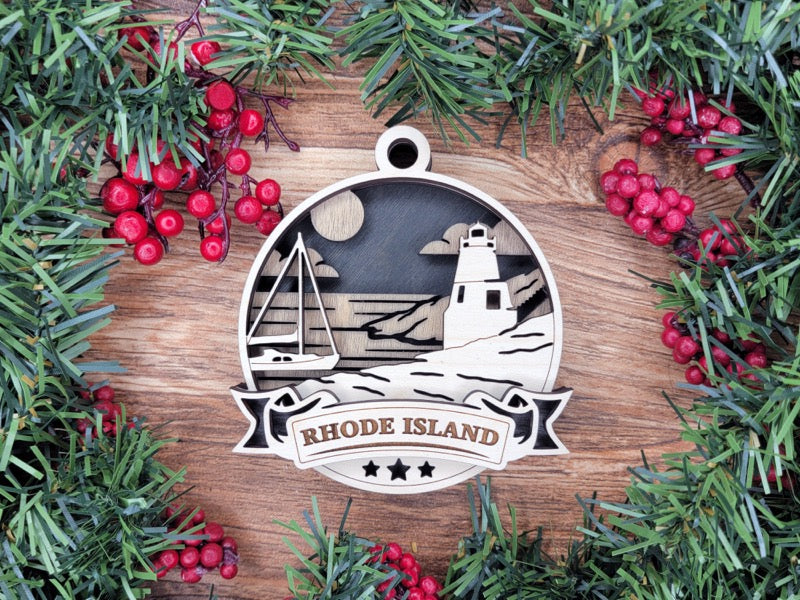Discover America Ornament Series