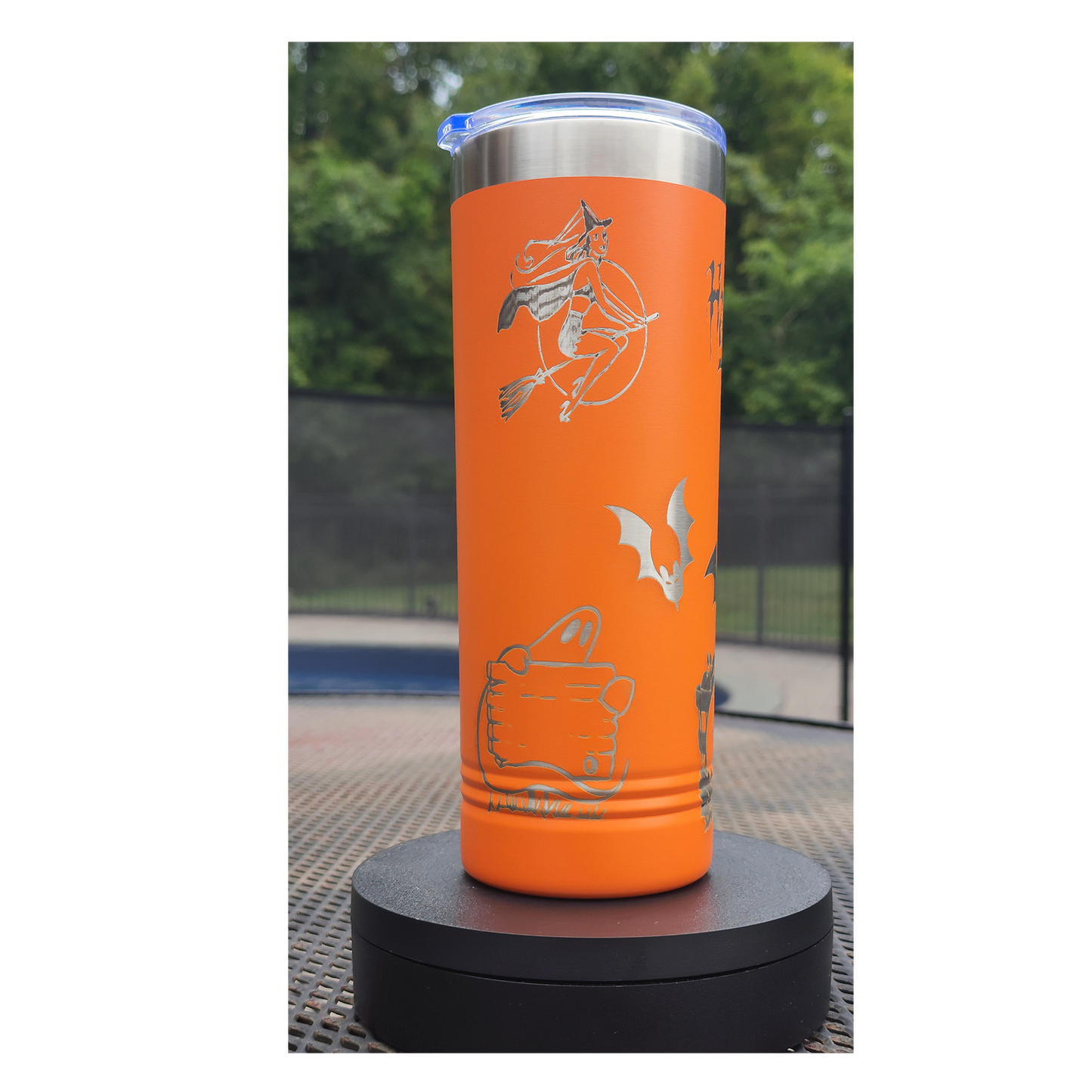 Trick or Treat 22 oz Skinny Tumbler