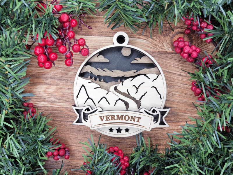 Discover America Ornament Series