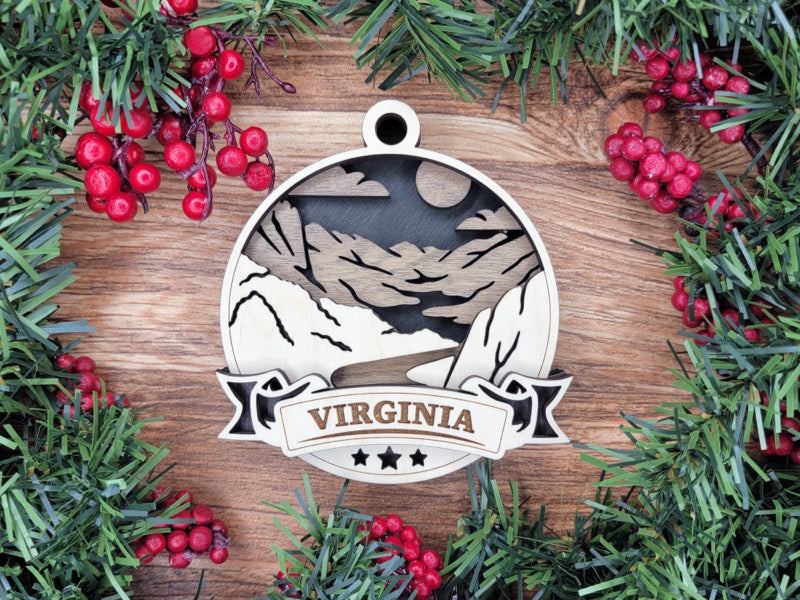 Discover America Ornament Series
