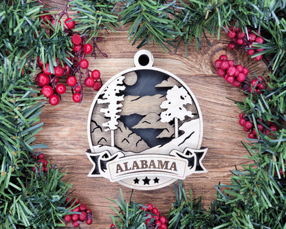 Discover America Ornament Series