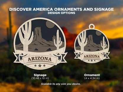 Discover America Sign Series