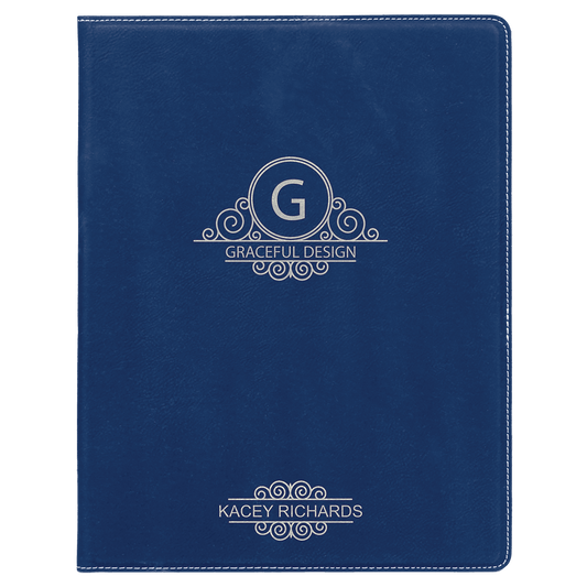 Laser Engraved Portfolio - 12" X 9.5"