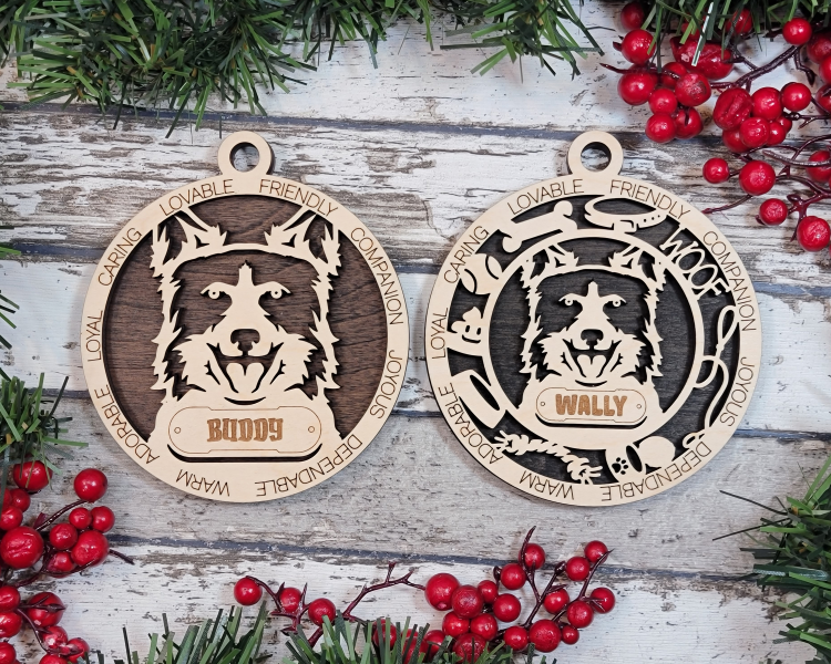 Adorable Dogs Ornament Collection