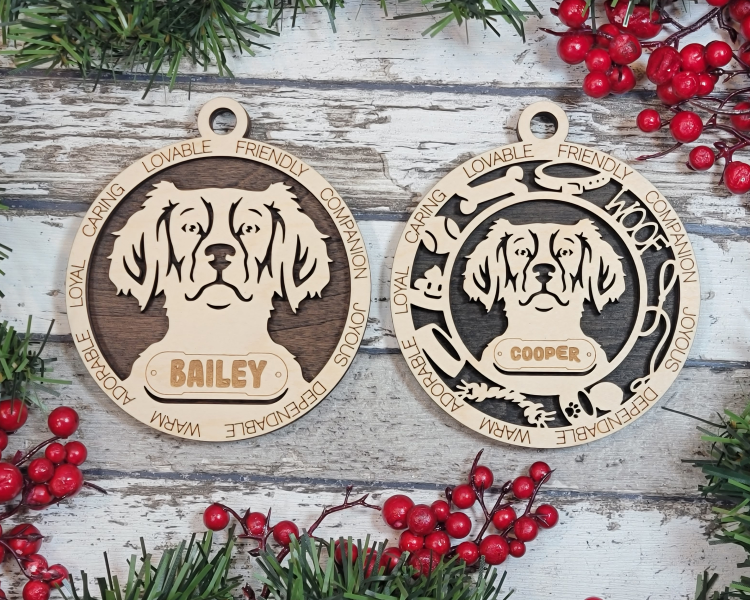 Adorable Dogs Ornament Collection