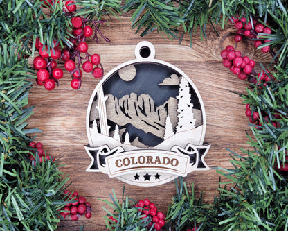 Discover America Ornament Series