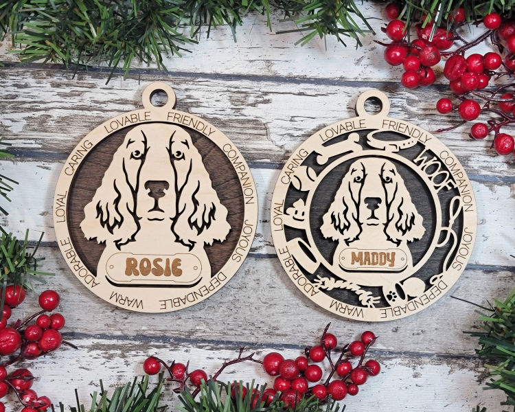 Adorable Dogs Ornament Collection