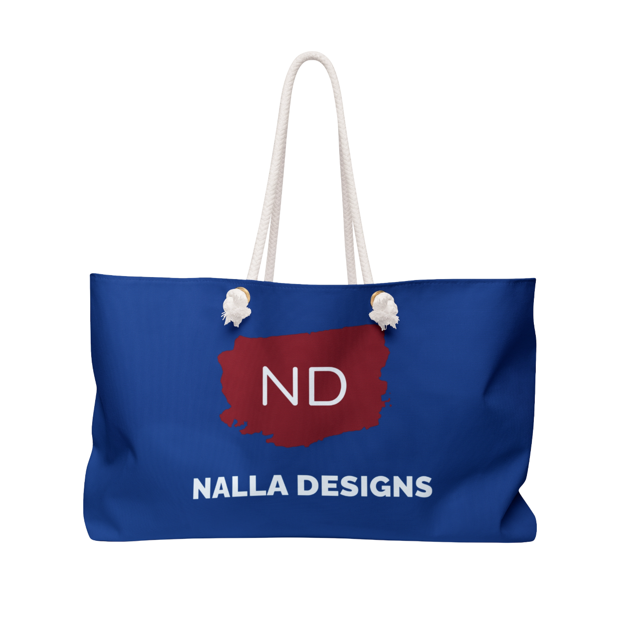 Custom Weekender Bag with ND Design - Perfect for Travel and Daily Use