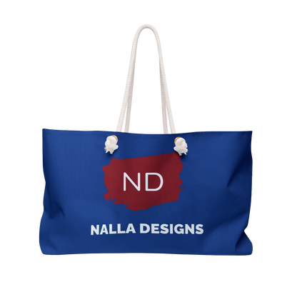Custom Weekender Bag with ND Design - Perfect for Travel and Daily Use