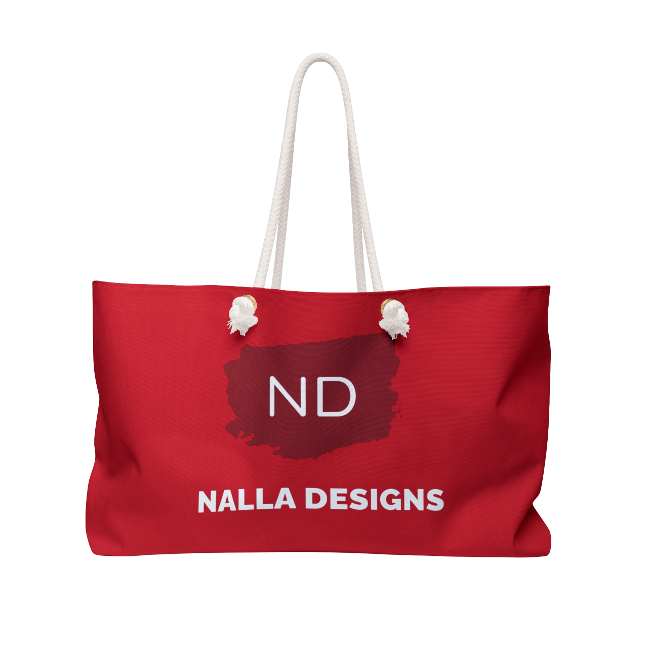 Custom Weekender Bag with ND Design - Perfect for Travel and Daily Use