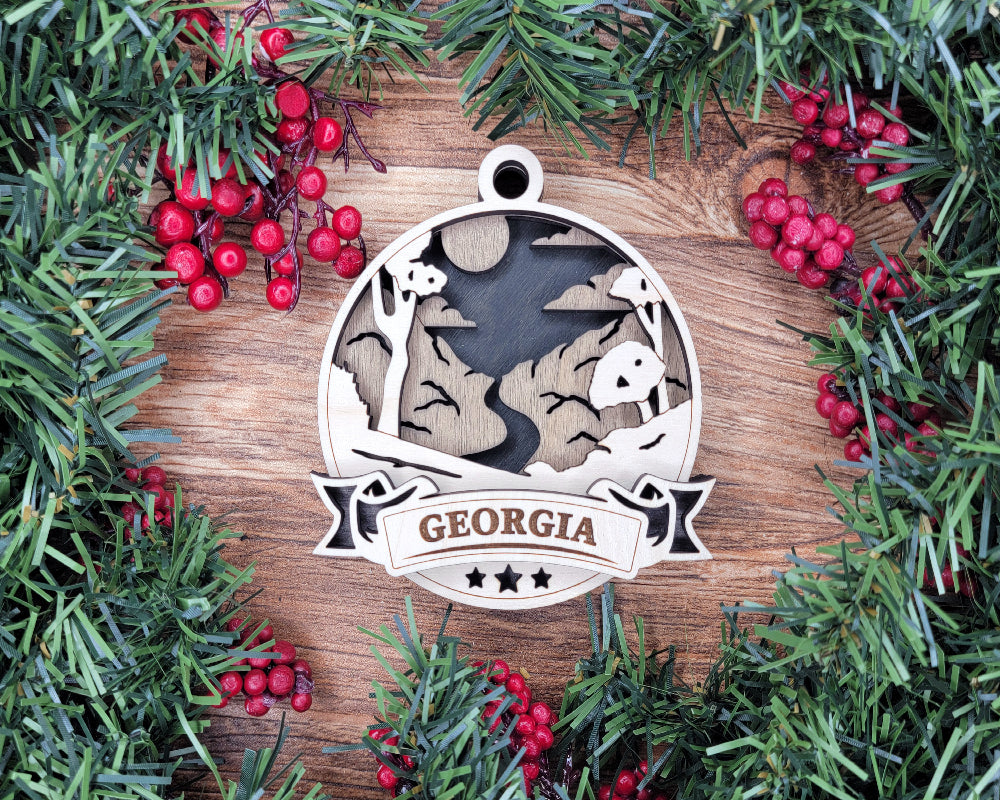 Discover America Ornament Series