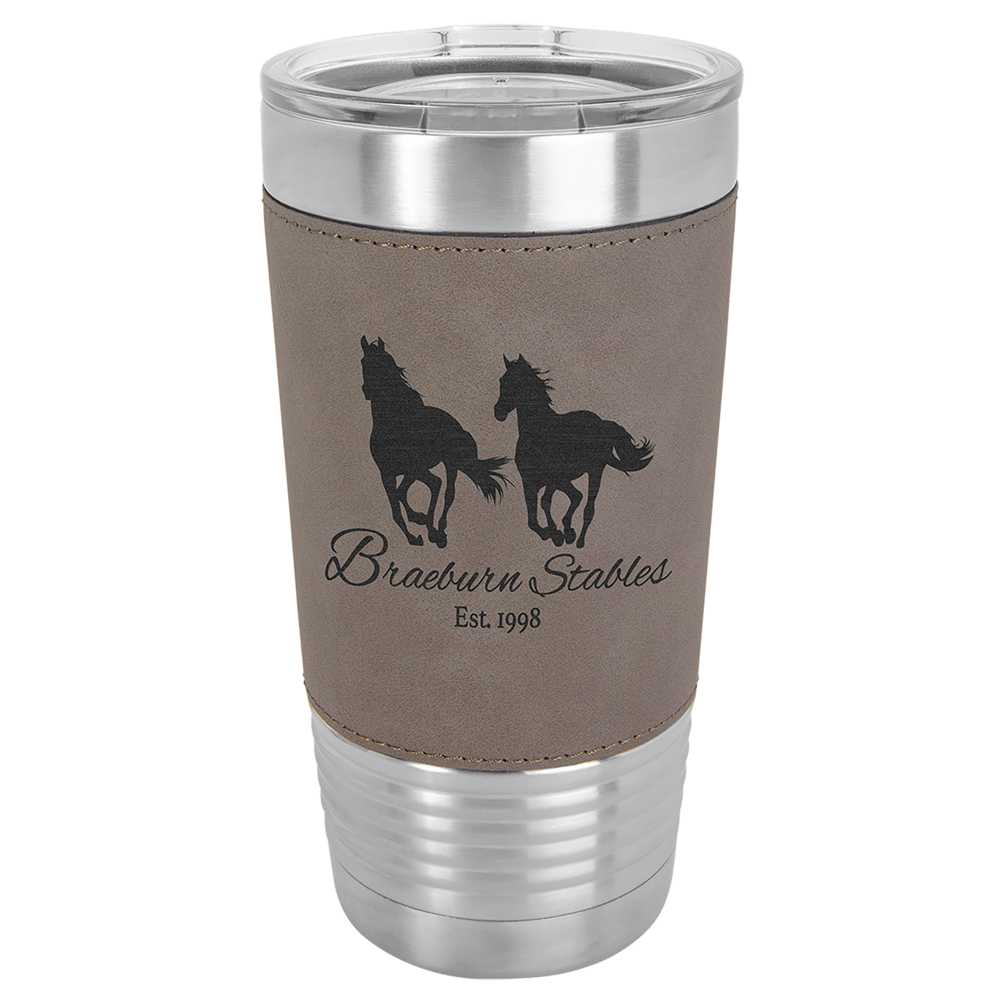 20 oz Leatherette Tumbler