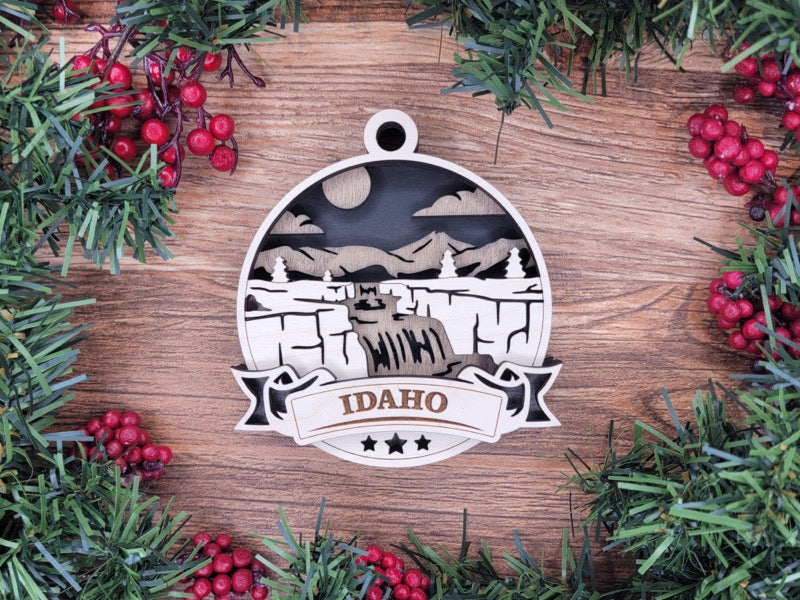 Discover America Ornament Series