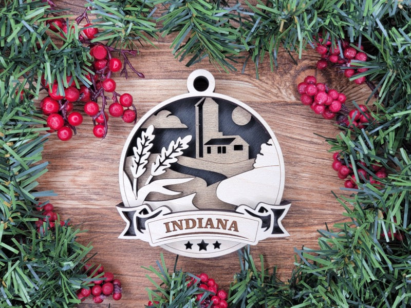 Discover America Ornament Series