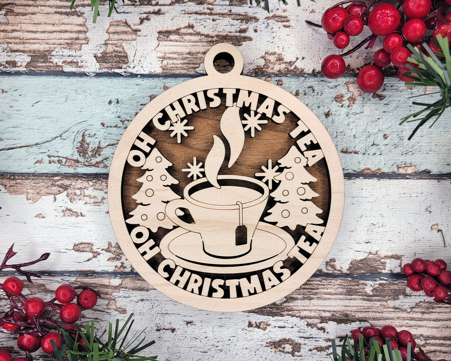 Brew-tiful Coffee Christmas Ornaments