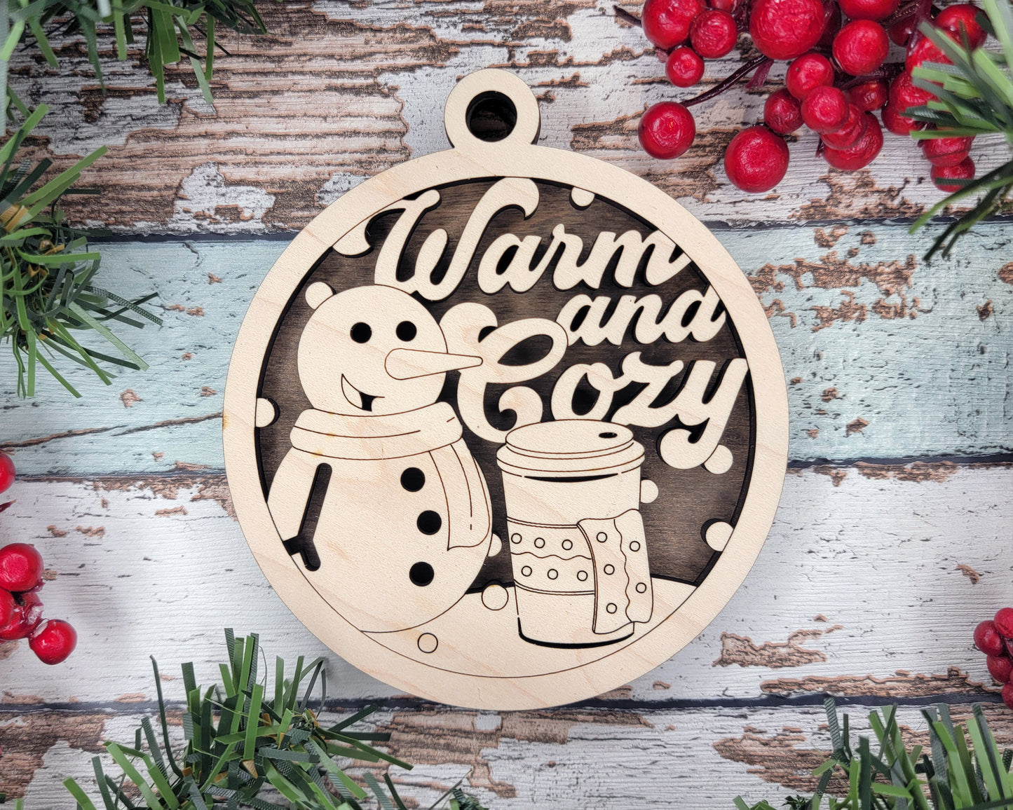 Brew-tiful Coffee Christmas Ornaments