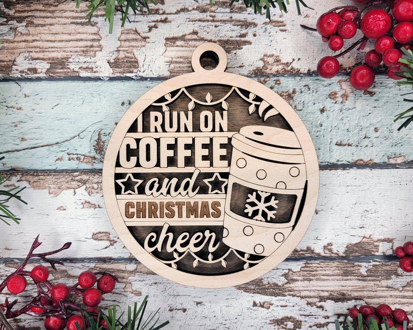 Brew-tiful Coffee Christmas Ornaments