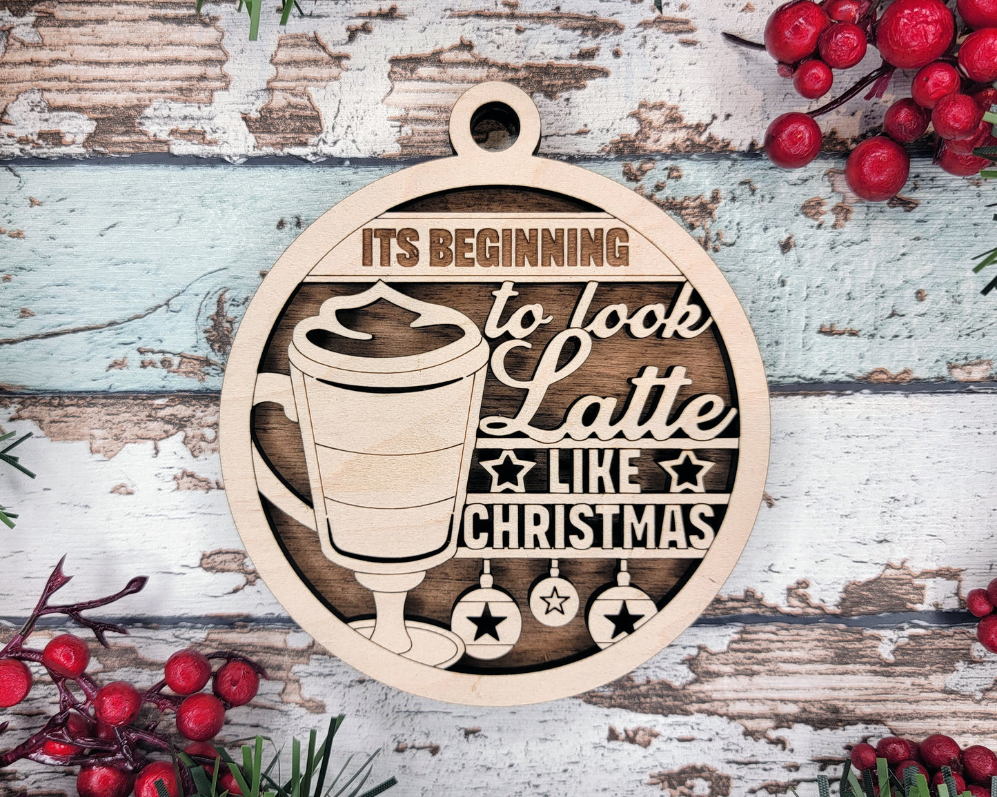 Brew-tiful Coffee Christmas Ornaments