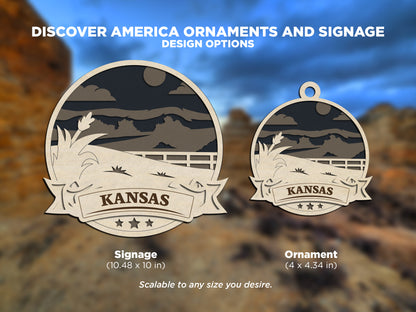 Discover America Sign Series