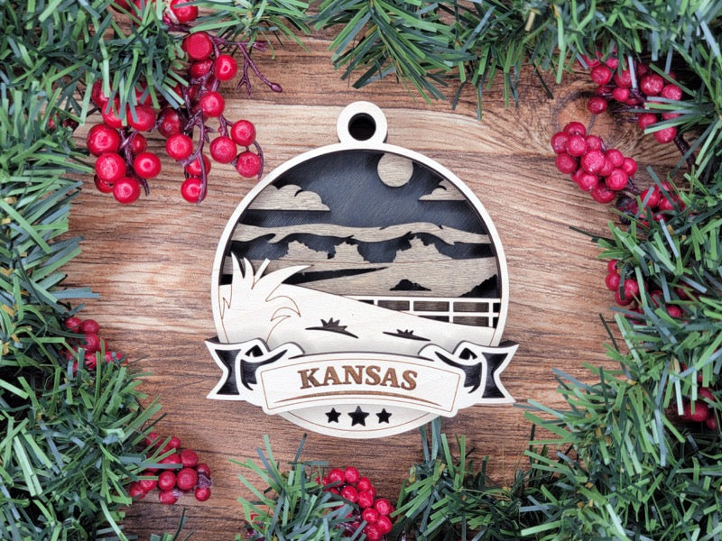 Discover America Ornament Series