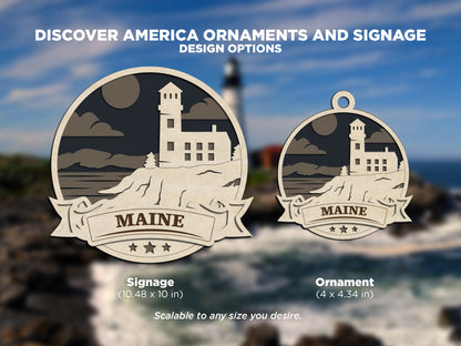 Discover America Sign Series