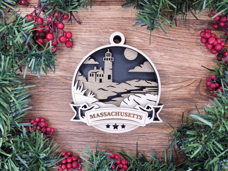 Discover America Ornament Series