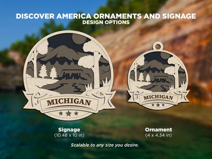 Discover America Sign Series