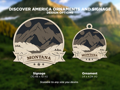 Discover America Sign Series