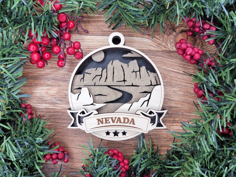 Discover America Ornament Series