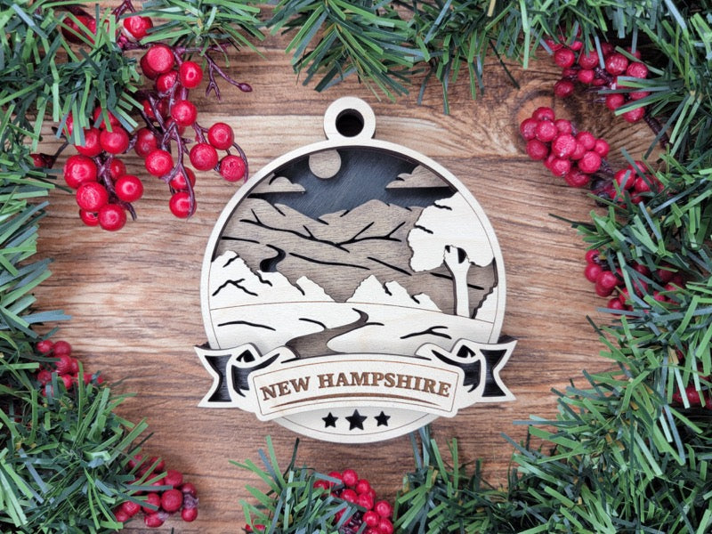 Discover America Ornament Series