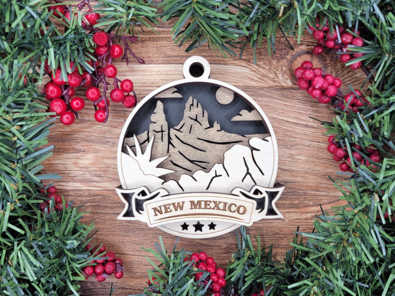 Discover America Ornament Series