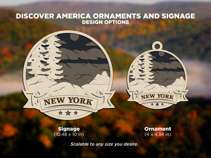 Discover America Sign Series