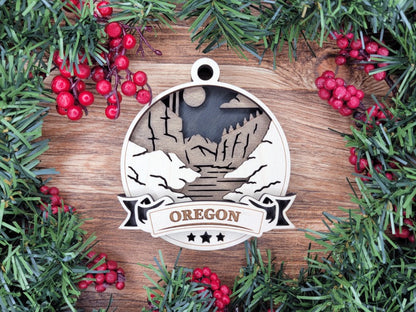 Discover America Ornament Series