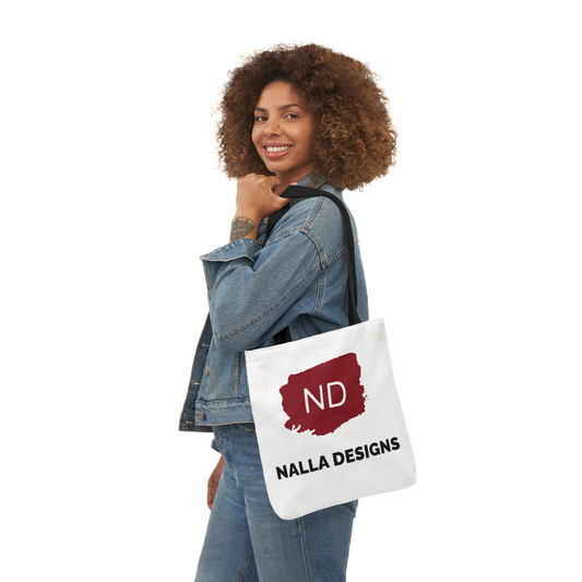 Stylish Canvas Tote Bag with 5-Color Straps - ND Nalla Designs