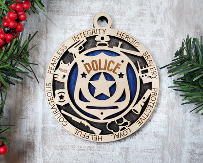 First Responder Ornaments