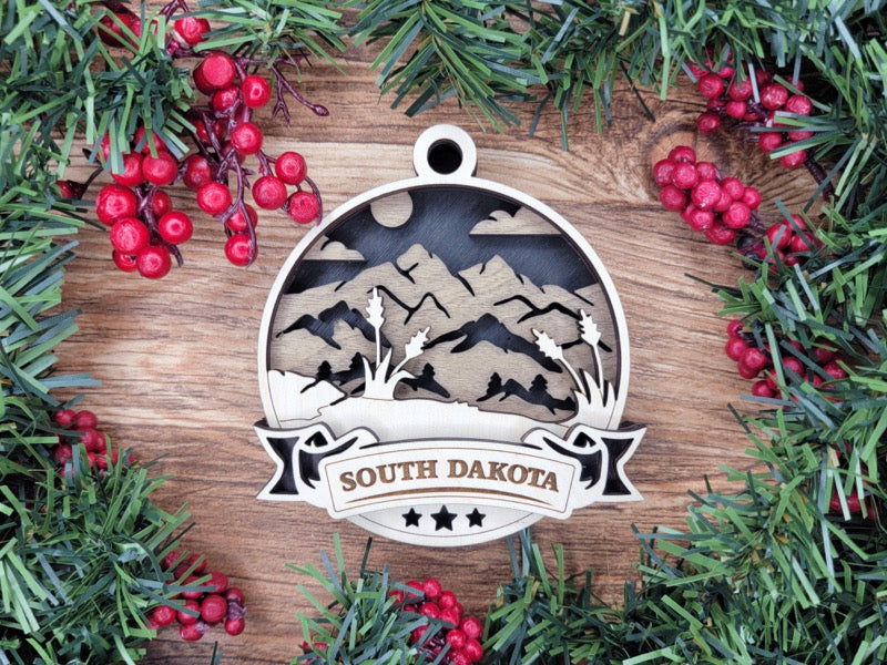 Discover America Ornament Series