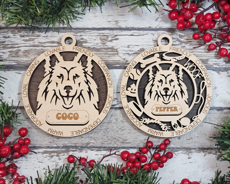 Adorable Dogs Ornament Collection