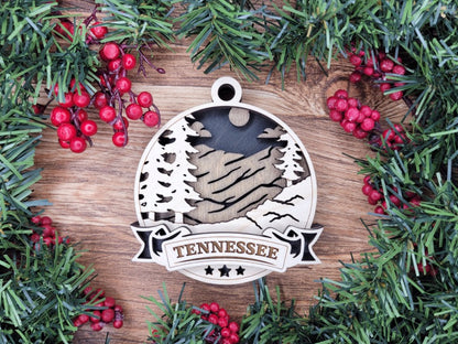 Discover America Ornament Series