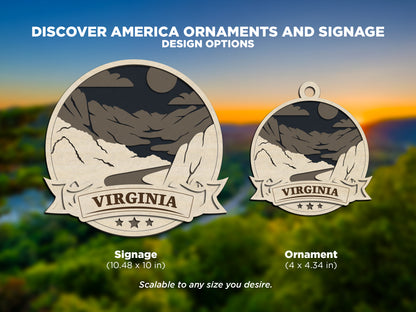 Discover America Sign Series