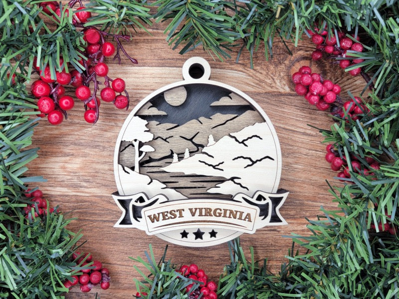 Discover America Ornament Series