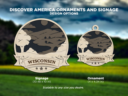 Discover America Sign Series